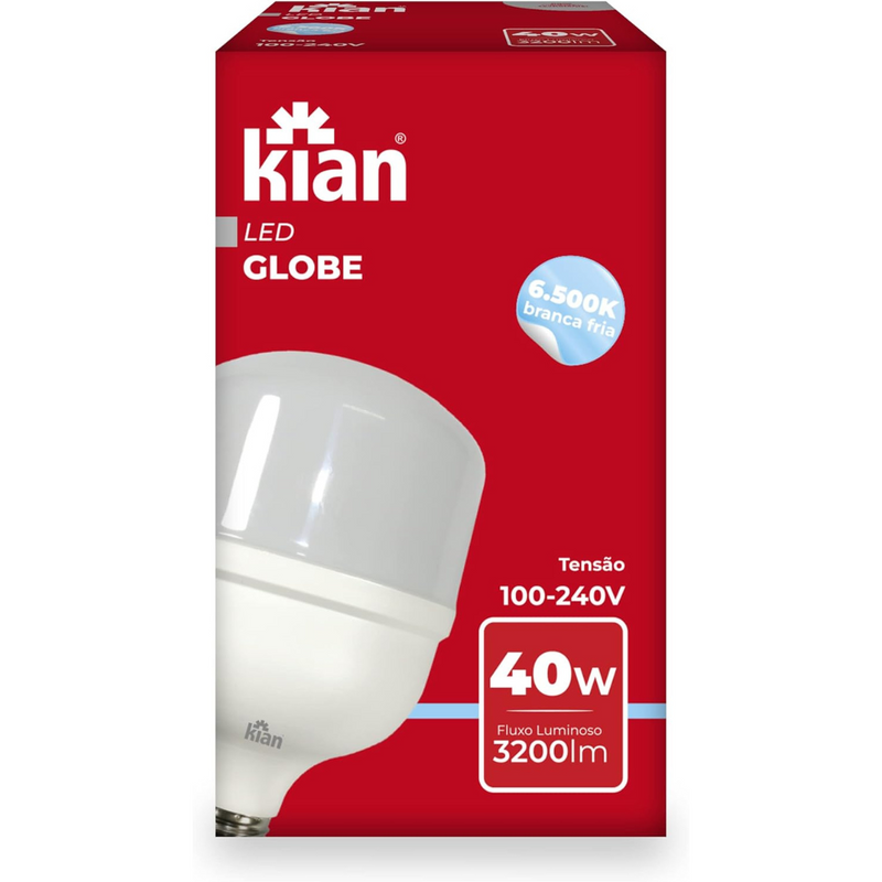 Lâmpada LED Globe 40w - Kian