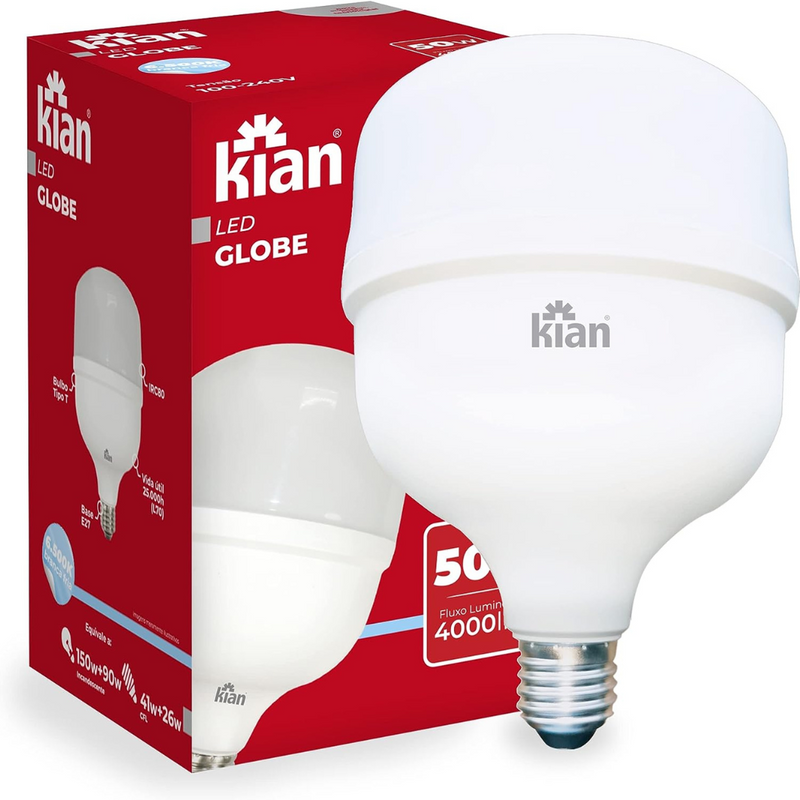 Lâmpada LED Globe 50W- Kian
