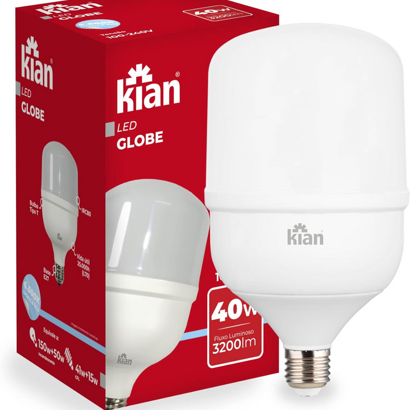Lâmpada LED Globe 40w - Kian